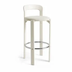 Rey klädd barstol 75 cm Mode 011-cream white