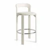 Rey Low klädd barstol Mode 011-cream white