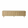 Rib sideboard låg Oak