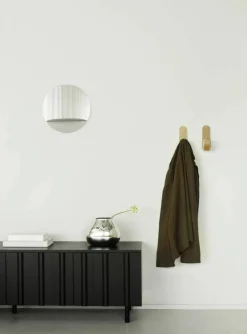 Rib sideboard låg Soft Black