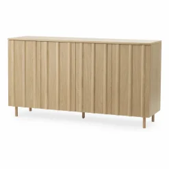 Rib sideboard 45x159 cm Oak