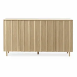 Rib sideboard 45x159 cm Oak