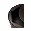 Roller Max sidobord Mahogny dark brown round