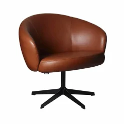 Rondino fåtölj Elmosoft 33001 brun-svartlackad