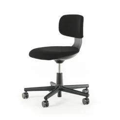 Rookie kontorsstol Plano nero-stativ deep black