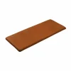 R6 Radius sittdyna 45x109 cm Cognac leather