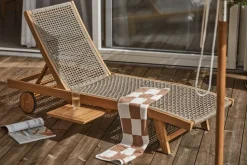 Sandvik solsäng Teak