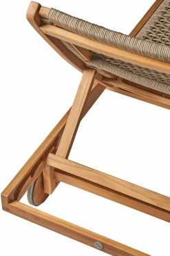 Sandvik solsäng Teak