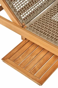 Sandvik solsäng Teak