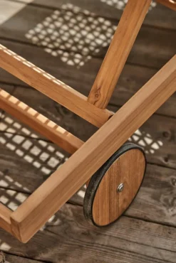 Sandvik solsäng Teak
