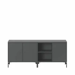 Save sideboard Anthracite 04-svartlackade ben