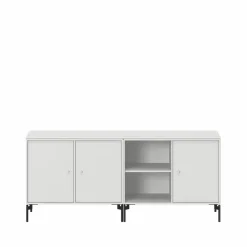 Save sideboard New white 101-svartlackade ben