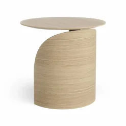 Savoa bord H50 cm Ek lackad