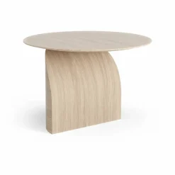 Savoa bord H45 cm Ek vitpigmenterad