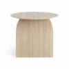 Savoa bord H50 cm Ek vitpigmenterad
