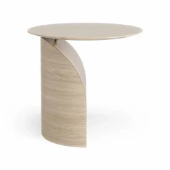 Savoa bord H50 cm Ek vitpigmenterad
