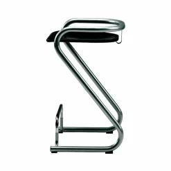 S70-3 barpall Svart-krom