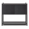 Sceene bookcase C Svartbetsad ek
