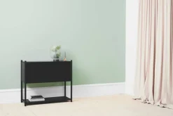 Sceene bookcase C Svartbetsad ek