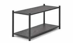 Sceene bookcase F Svartbetsad ek