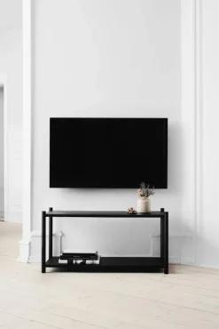 Sceene bookcase F Svartbetsad ek