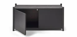 Sceene bookcase G Svartbetsad ek