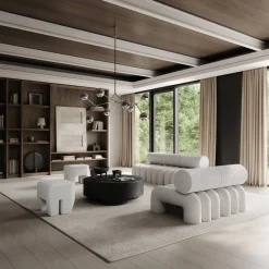Sculpt pall Off white
