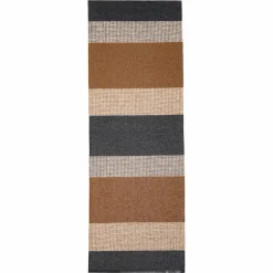 Seasons matta cacao (brun-svart) 70x250 cm