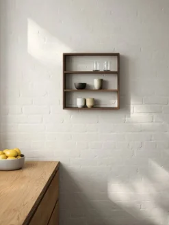 Sector vägghylla Smoked Oiled Oak 50x50x10 cm