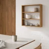 Sector vägghylla Oiled Nature Oak 50x50x10 cm
