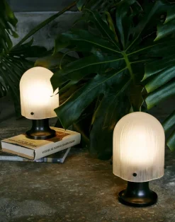 Seine Portable Lamp bordslampa Antique brass-white