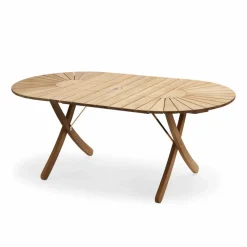 Selandia matbord teak oval