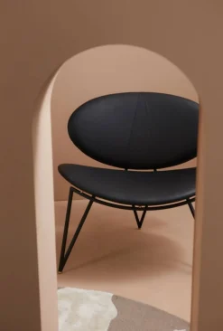Semper loungestol Black-black