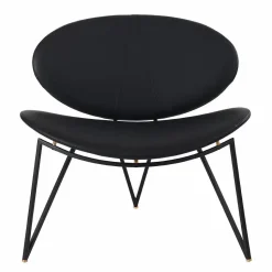 Semper loungestol Black-black