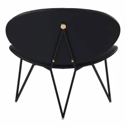Semper loungestol Black-black
