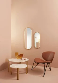 Semper loungestol Black-cognac