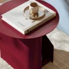 Sentrum sidobord Deep red