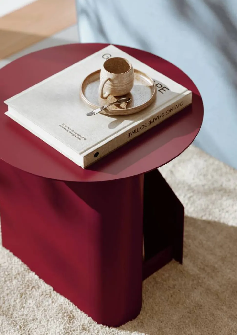 Sentrum sidobord Deep red