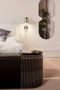 Sessio sittpuff 45x110 cm Svart