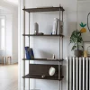 Shelving System classic hylla Ek-white 86x200x35 cm S.200.1.A