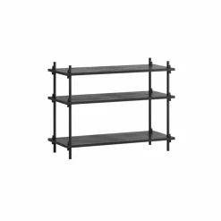 Shelving System classic hylla Black 86x65x35 cm S.65.1.A