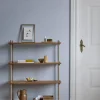 Shelving System classic hylla Ek-warm grey 86x115x35 cm S.115.1.A