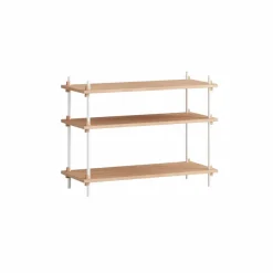 Shelving System classic hylla Ek-white 86x65x35 cm S.65.1.A