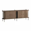 Shelving System sideboard Rökt ek-black 163x65x35 cm S.65.2.D