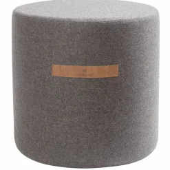 Shepherd puff Sara 40 cm granit