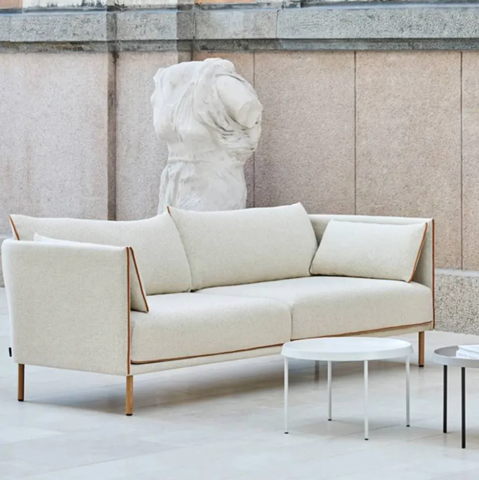 Silhouette 2-sits soffa Coda 100 offwhite-oljade ekben