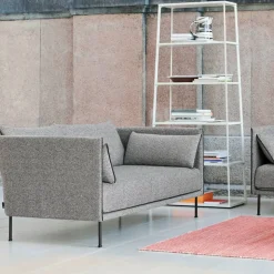 Silhouette 2-sits soffa Linara 142 cognac-kromben