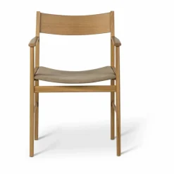 Siza karmstol Vitpigmenterad ek-lin sits
