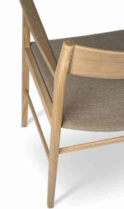 Siza karmstol Vitpigmenterad ek-lin sits
