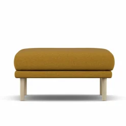 Sjövik fotpall Luiza Mustard 3972-vitoljad ek